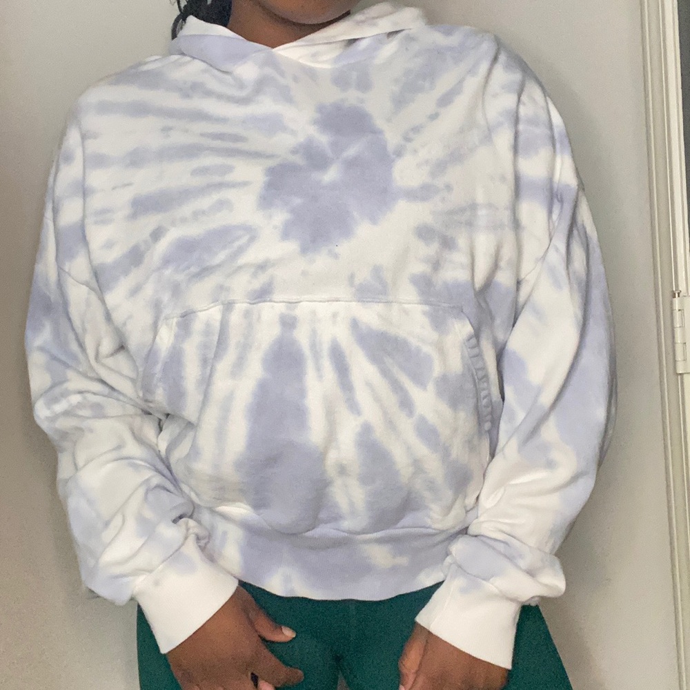 Trendy tie dye hoodie